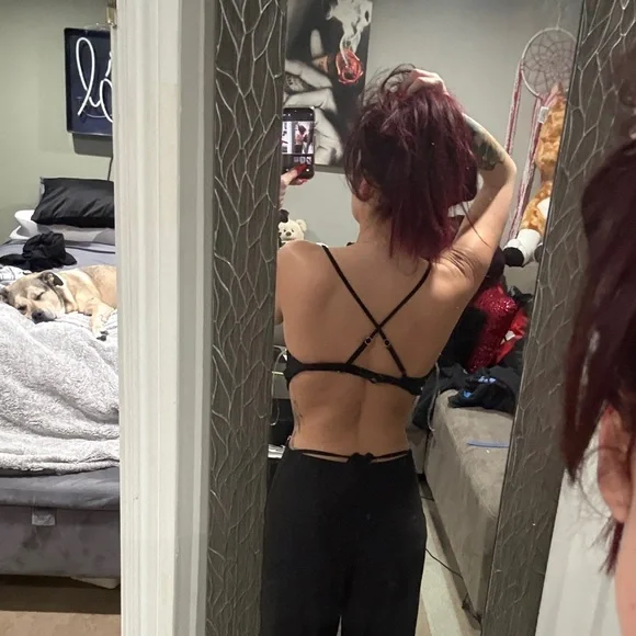 Fashion Nova Black Jumpsuit - Picture 2 of 2